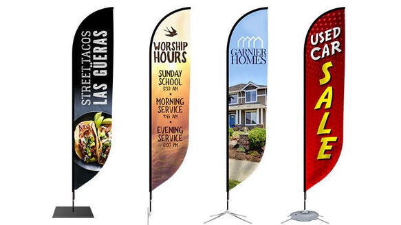 Custom Feather Flags